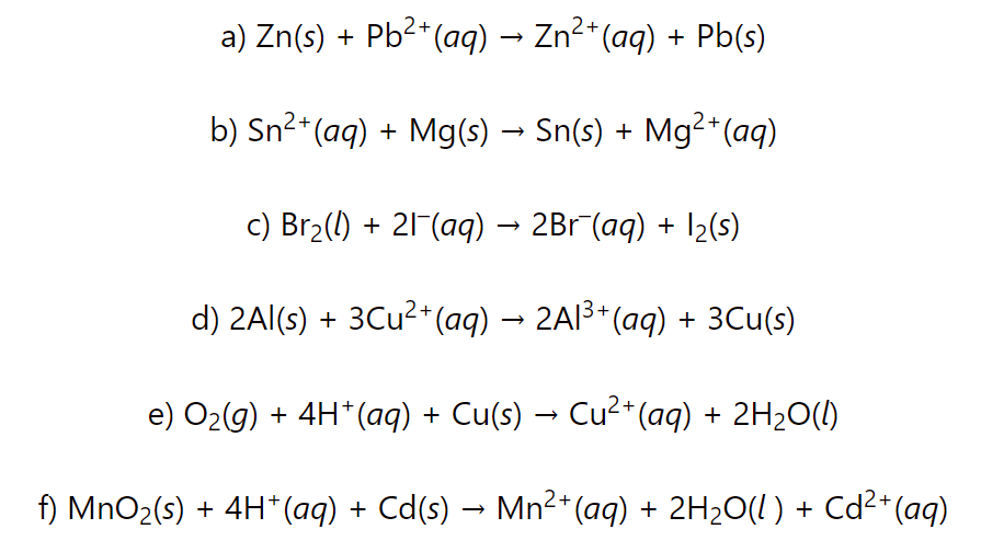 Calculate the cell potential, gibbs free energy and equilibrium constant practice